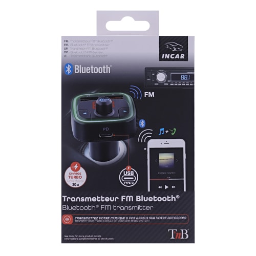 Transmetteur FM Bluetooth Premium10