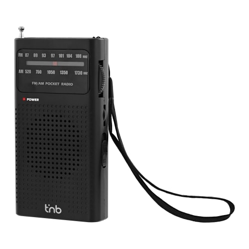 Radio FM portable avec molette de réglage1