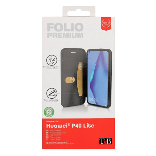 Etui folio premium pour Huawei P40 Lite5