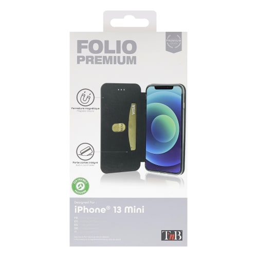 Etui folio premium pour iPhone 13 Mini2