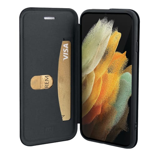 Etui folio premium pour Samsung Galaxy S22 Ultra.1