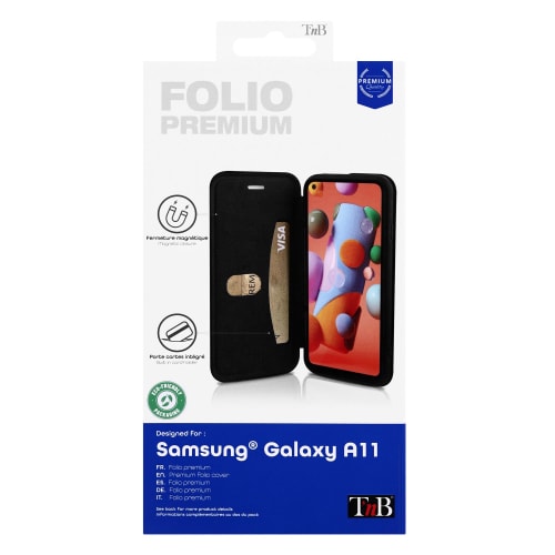 Premium folio case for Samsung Galaxy A11.4
