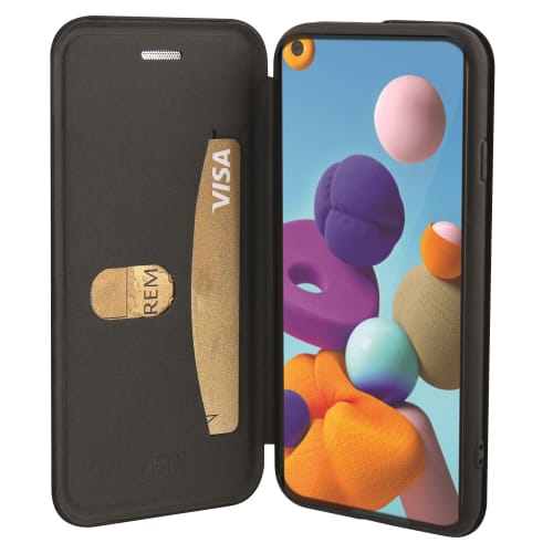 Etui folio premium pour Samsung Galaxy A21.