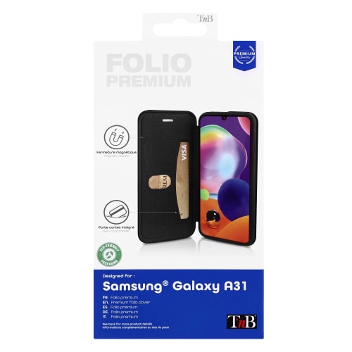 Premium folio case for Samsung Galaxy A31.4
