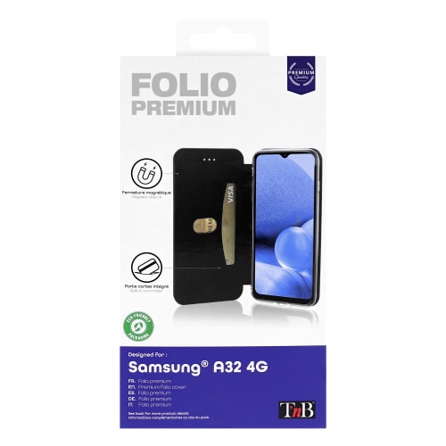 Funda tipo folio premium para Samsung Galaxy A32 4G3