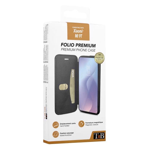 Premium folio case for Xiaomi MI 9 T.4