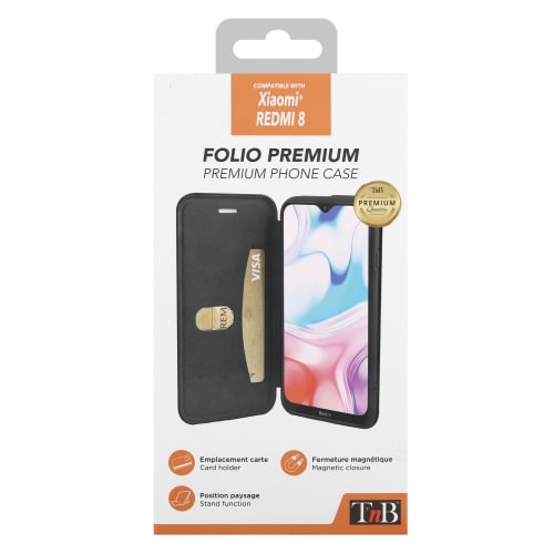 Etui folio premium pour Xiaomi REDMI 8.4