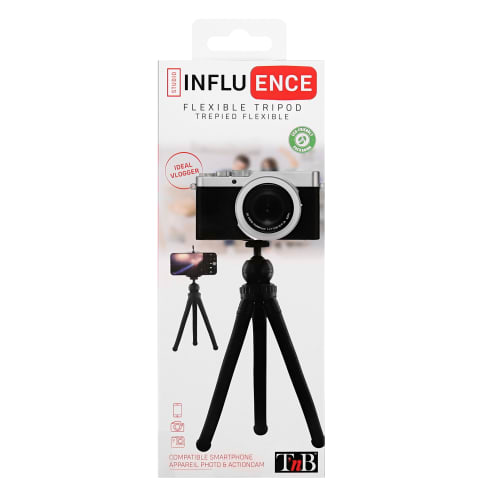 3 in 1 Flexible Mini Tripod - INFLUENCE7