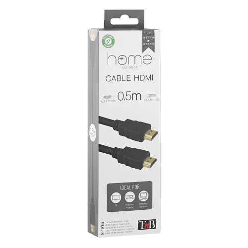 HDMI male / HDMI male cable 0.5m4