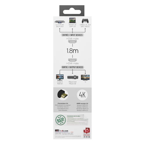 Cable HDMI macho / HDMI macho 1,8m6