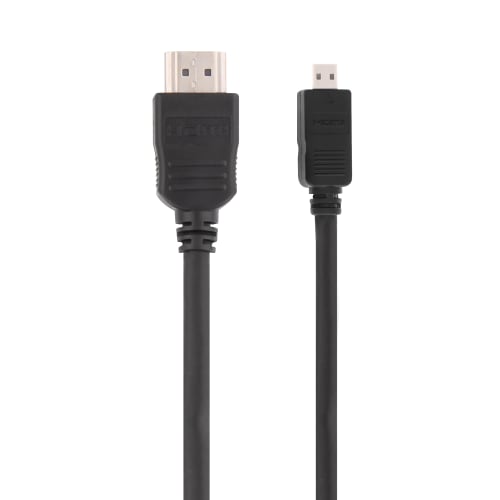 HDMI male / micro HDMI male cable 2m2