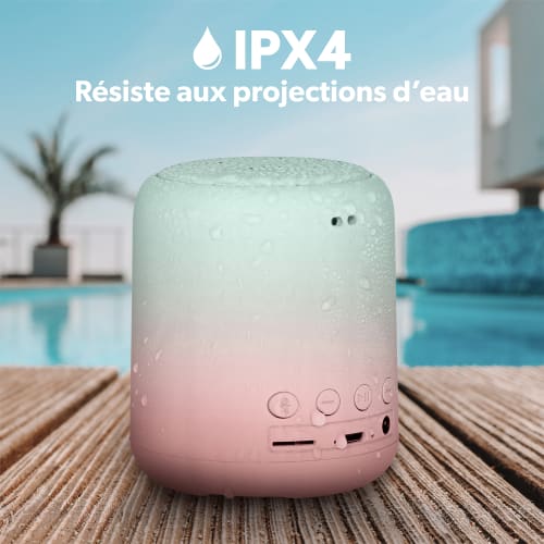 Enceinte sans fil COLOR vert5