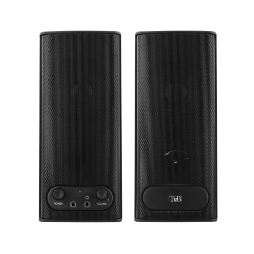 Altavoces 2.0 20W POLVO negro2