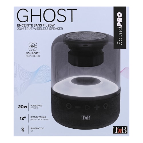 Altavoz Bluetooth GHOST 20W Sonido 360°7