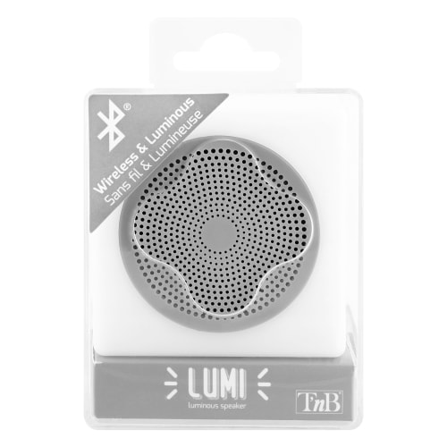 Enceinte sans fil LUMI LED gris7