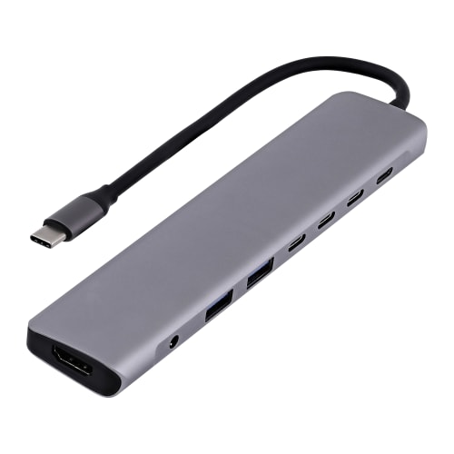 Concentrador USB-C 8 en 1 - iClick1