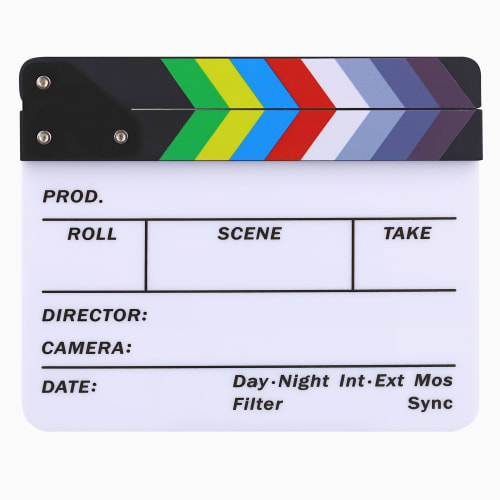 Movie Clapperboard - INFLUENCE2