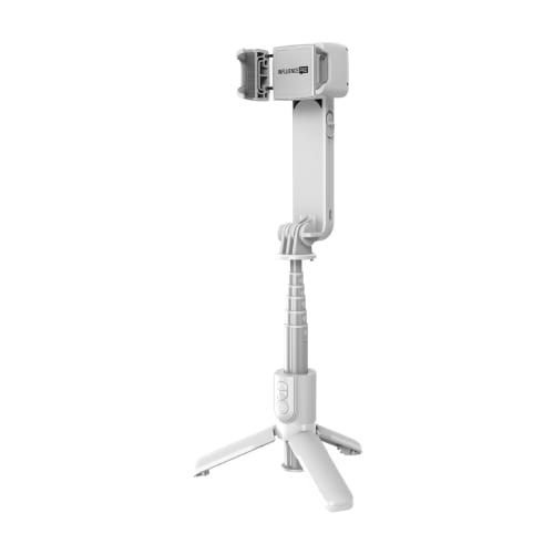 Mini Perche Stabilisateur 1-Axe pivotant 360° Bluetooth 2 en 1 Éclairage LED - INFLUENCE PRO3