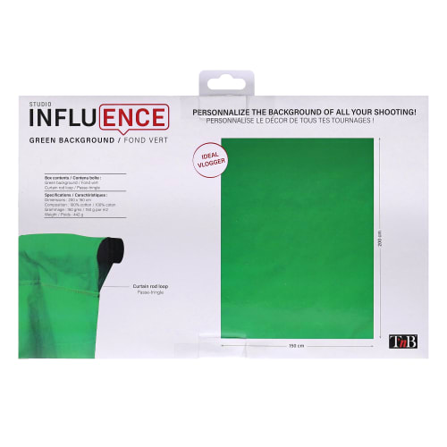 Fond vert - INFLUENCE5