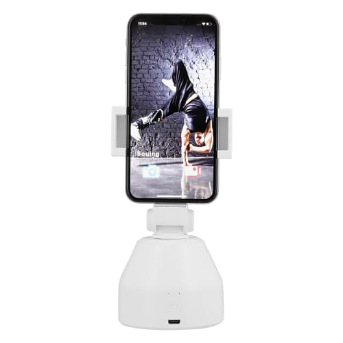 -INFLUENCE Rotating Face Recognition Bluetooth Holder4