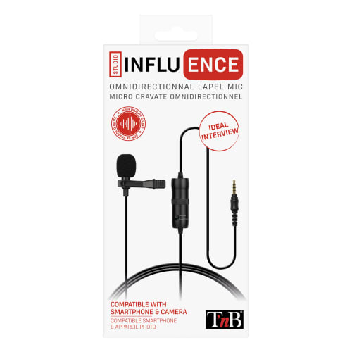 Omnidirectional Lavalier Microphone - INFLUENCE4