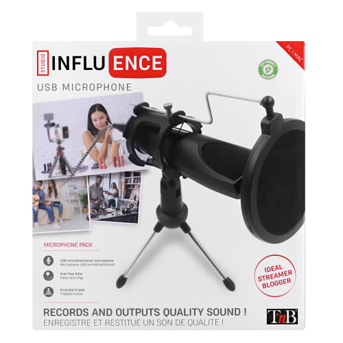 Microphone omnidirectionnel USB - INFLUENCE6