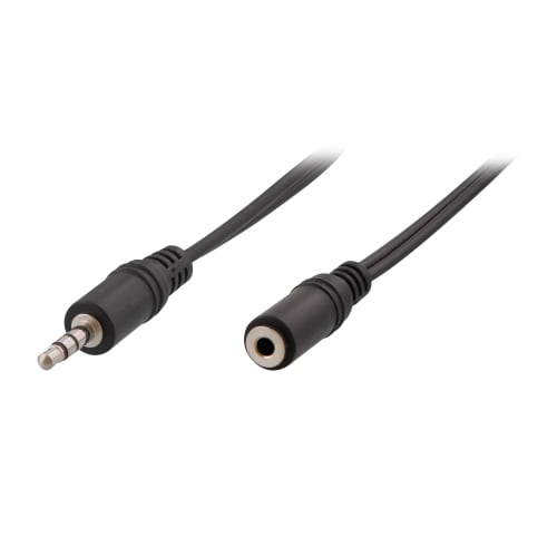 3.5mm male jack / 3.5mm female jack extension cable 5m3