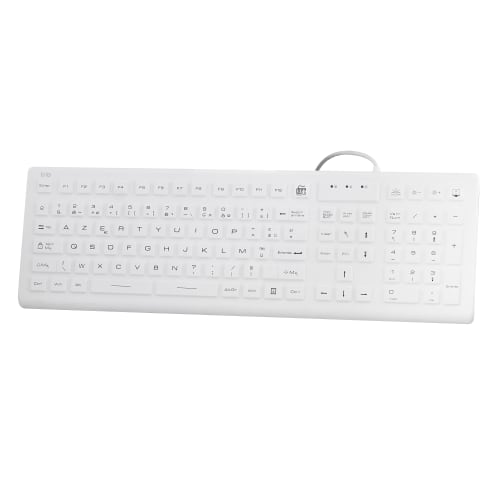 Teclado médico con cable IP68 - AZERTY (FR)1