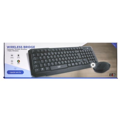 PACK SANS FIL BRIDGE PORTUGAIS CLAVIER + SOURIS5