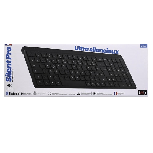 SILENT PRO - Ultra-quiet rechargeable wireless keyboard - AZERTY (FR)8