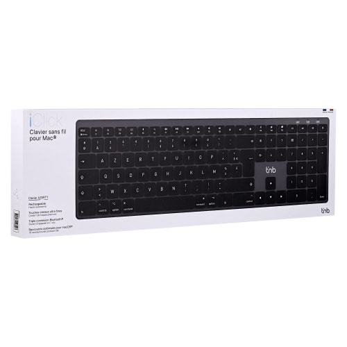 Teclado inalámbrico Bluetooth recargable ultrafino para Mac - AZERTY (FR)4