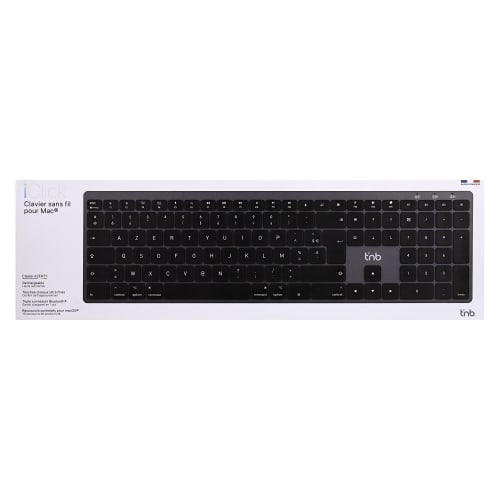 Teclado inalámbrico Bluetooth recargable ultrafino para Mac - AZERTY (FR)5