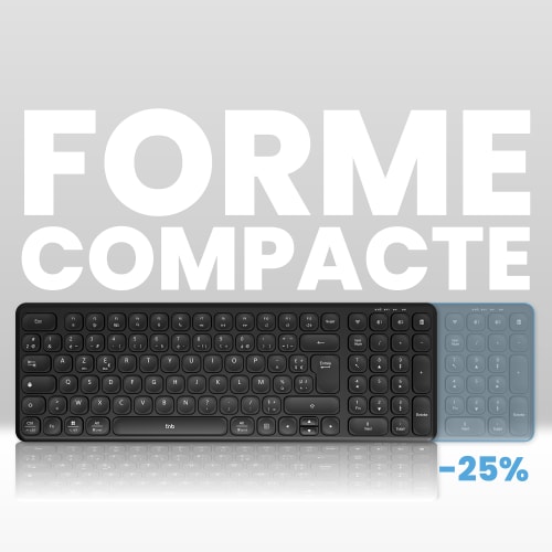 Clavier sans fil rechargeable SLIM PRO - AZERTY (FR)6