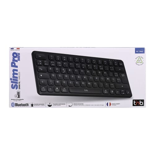 MINI Ultra-thin Rechargeable Bluetooth Keyboard - AZERTY (FR)7