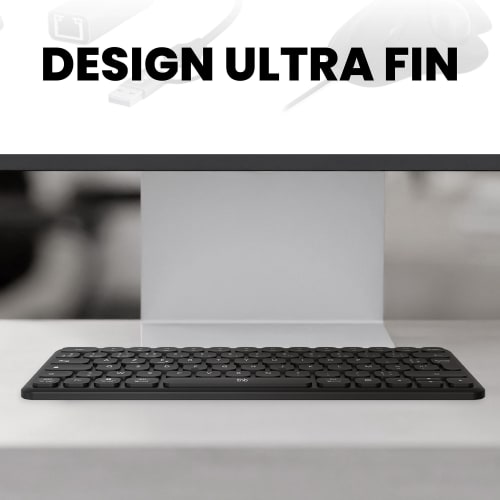 MINI Ultra-thin Rechargeable Bluetooth Keyboard - AZERTY (FR)4