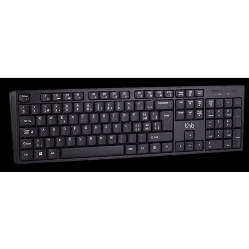 Clavier sans fil CLASSY noir - QWERTZ (SUISSE)2