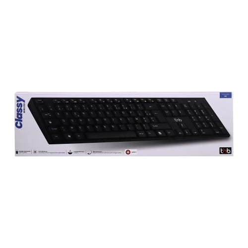 Clavier sans fil CLASSY noir - QWERTZ (SUISSE)4
