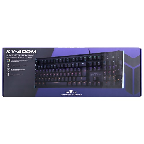 ELYTE - Clavier gamer mécanique KY-400M4