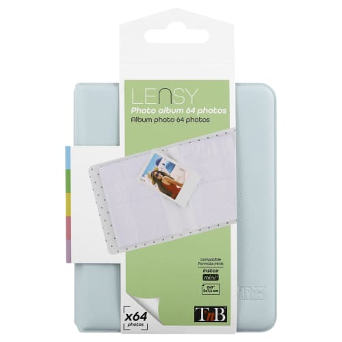 Instax photo album 64 photos blue5