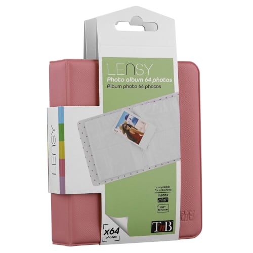 Instax photo album 64 photos pink4