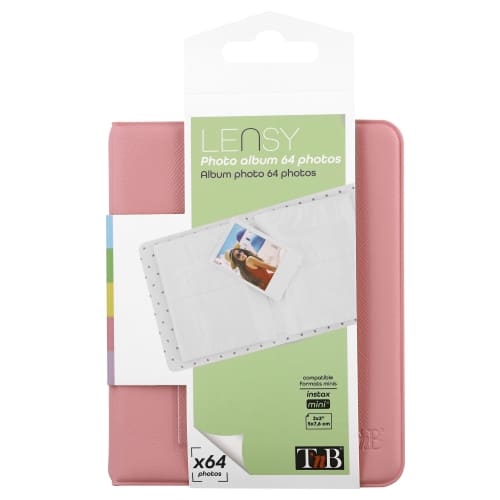 Instax photo album 64 photos pink5