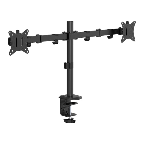 Double height-adjustable and articulated screen support1