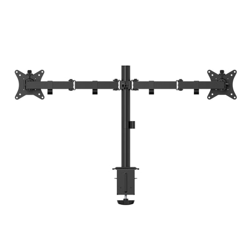 Double height-adjustable and articulated screen support3