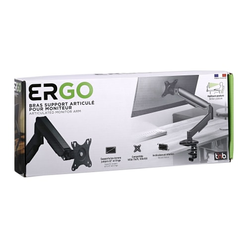 Bras support articulé mécanique pour moniteur 17-32