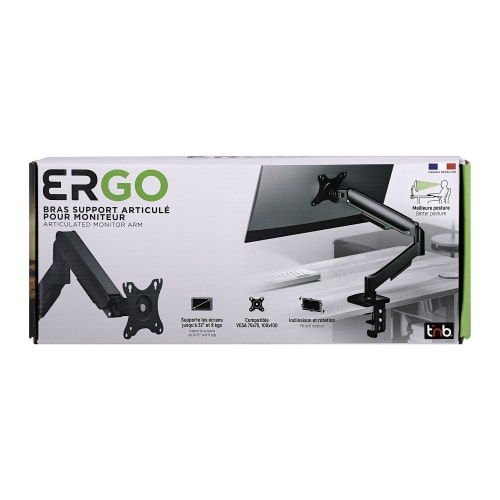Bras support articulé mécanique pour moniteur 17-32