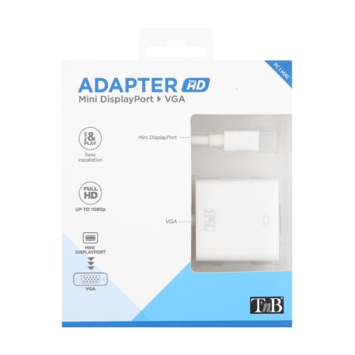 Adaptateur mini DisplayPort vers VGA3