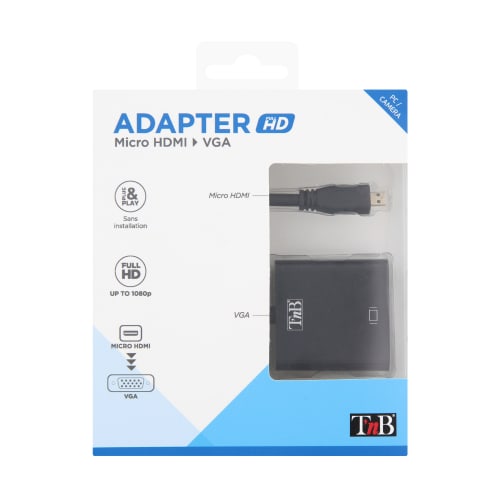 Adaptateur micro HDMI vers VGA3