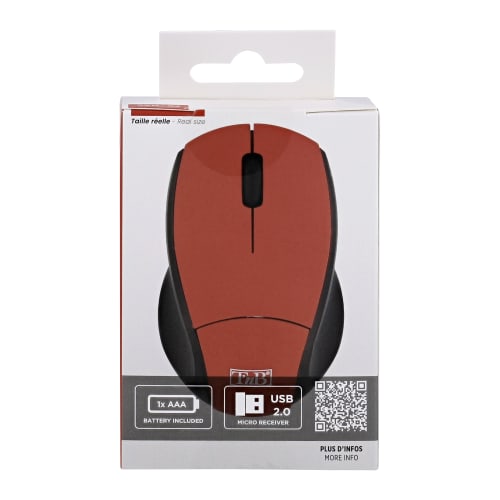 MINY Red Wireless Mouse11