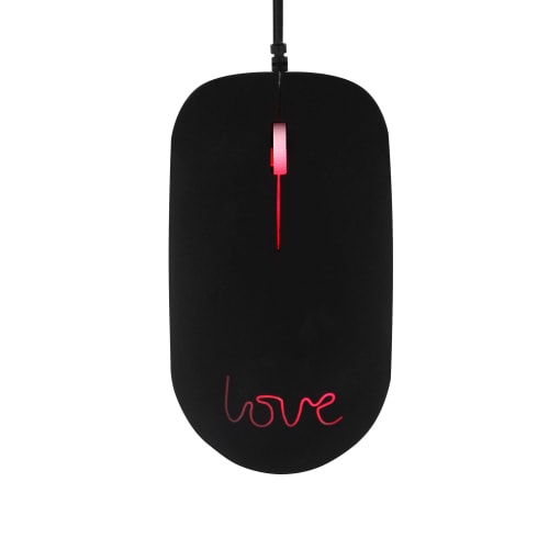 Ratón con cable LOVE NEON1