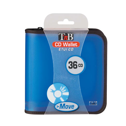 Estuche para CD x36 MOVE COLOR azul2